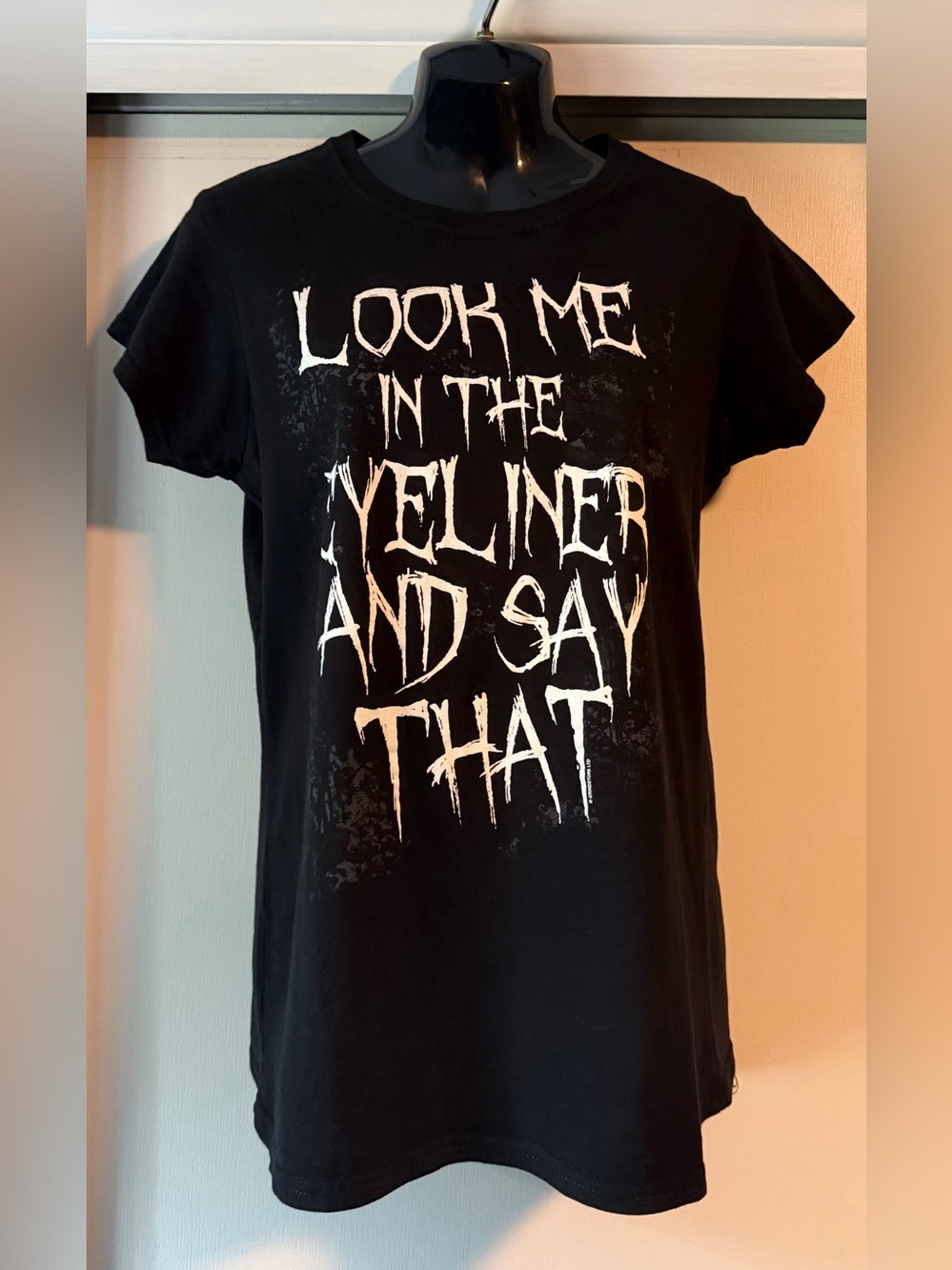 +RARE+ GRINDSTORE Print Baby Doll T